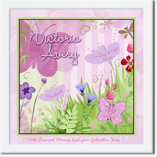 Christening Girl Special Occasion Memories Kept Safe Keepsake Unique Gift Lasts a Lifetime